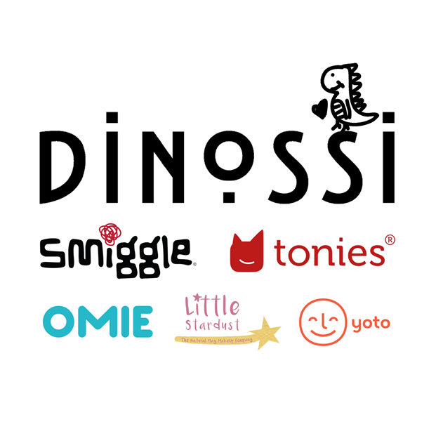Dinossi - Smiggle, Tonies, Baveal, Omiebox and Thousands of Kids Brands
– Dinossi
United States