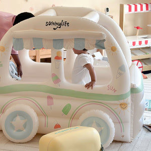 Sunnylife - Kids' Beach and Garden Inflatable Ice Cream Parlor Play Set