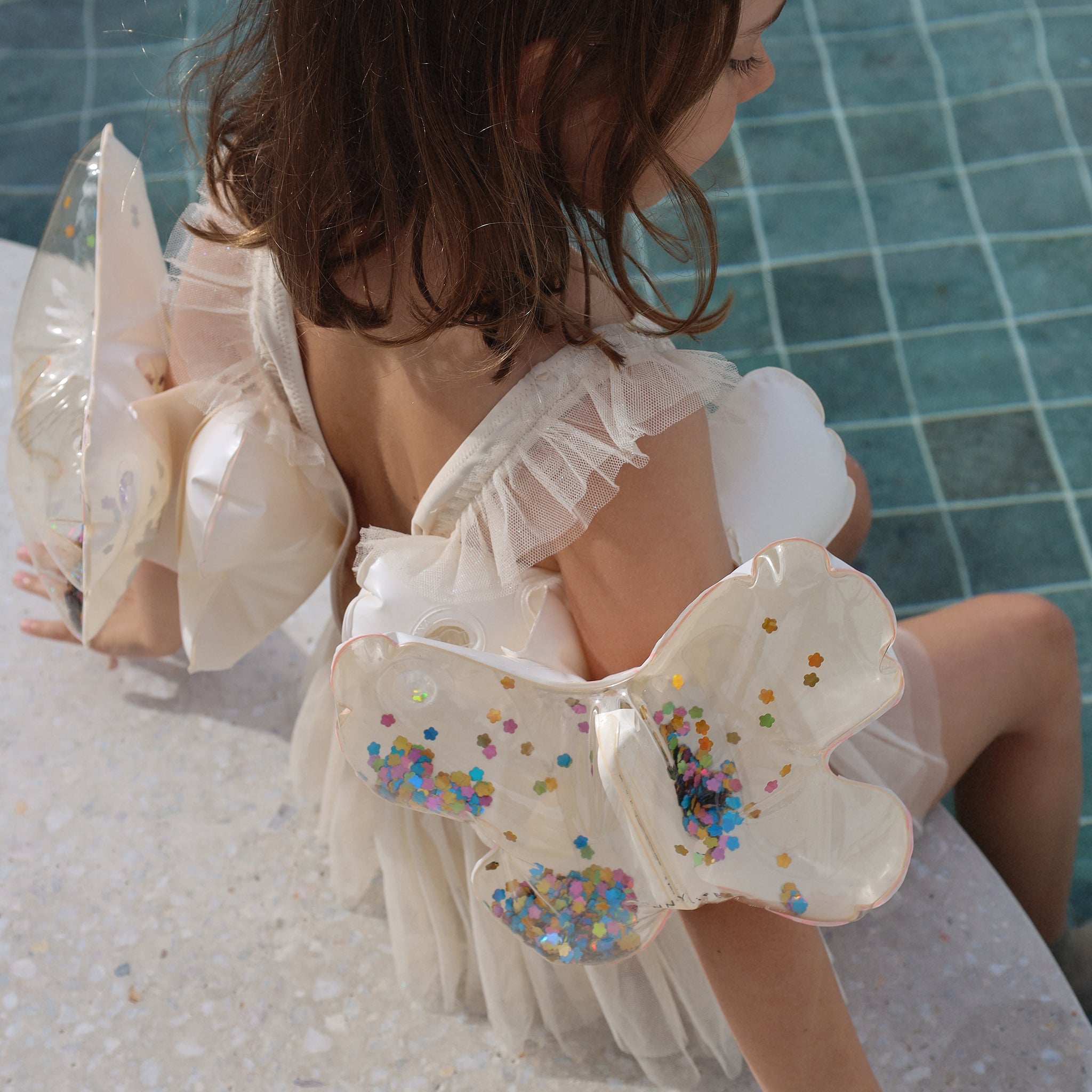 Sunnylife - Children's Inflatable Swimming Armbands Butterfly