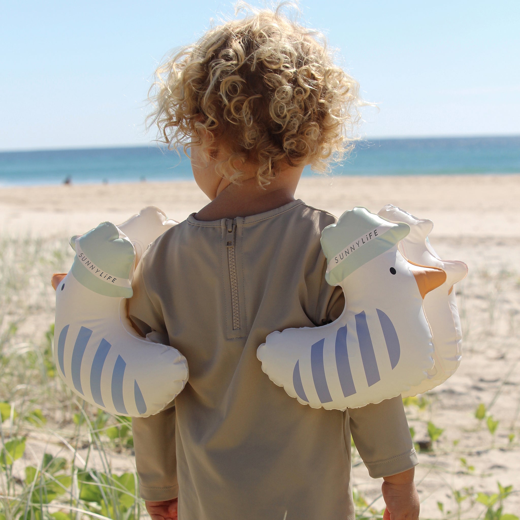 Sunnylife - Children's Inflatable Swimming Armbands Sammy Seagull