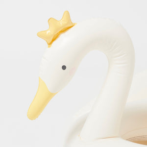 Sunnylife - Princess Swan Kids Inflatable Swim Ring for Sea and Pool