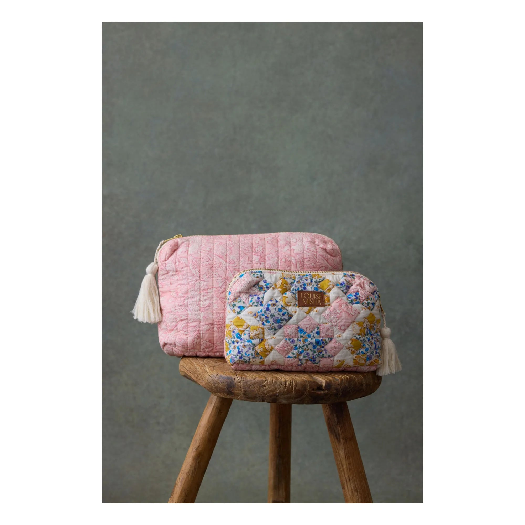 Louise Misha - Teiki Cosmetic Bag | Pink