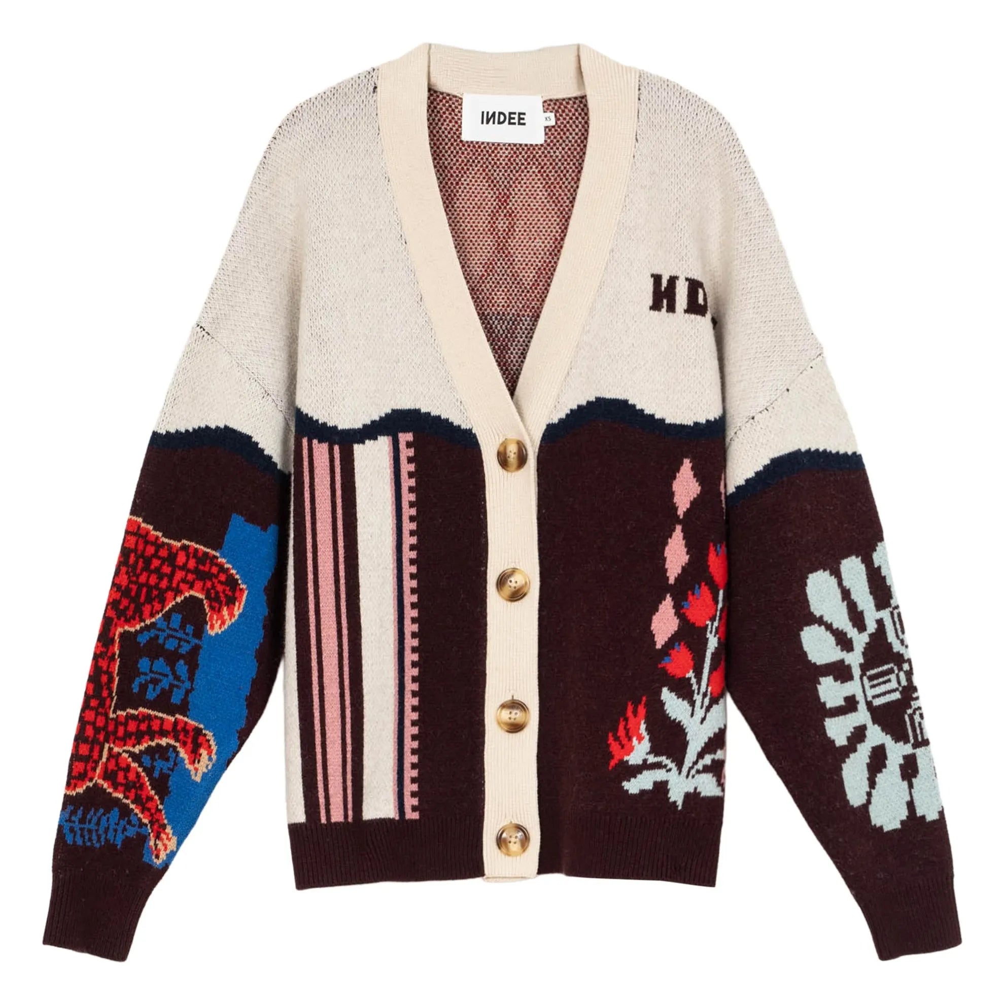 Indee - Timberlake Hırka | Bordo