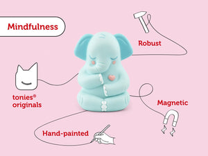 Tonies - Mindfulness: Affirmations with Greta the Elephant English Audio Play Figurine