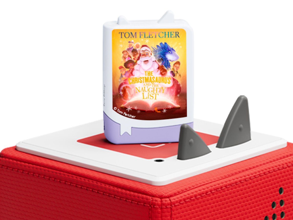 Tonies - Tom Fletcher Christmasaurus and the Naughty List Song English Audio Figure