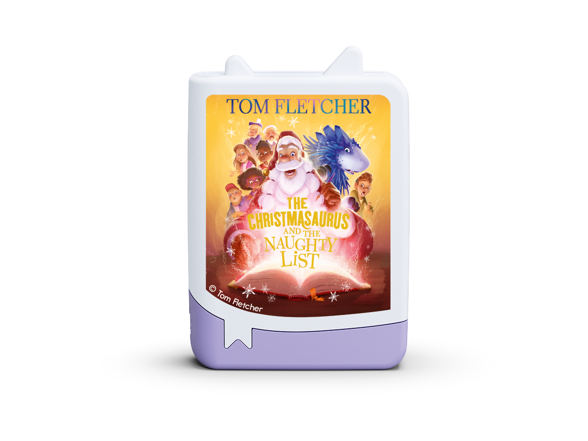 Tonies - Tom Fletcher Christmasaurus and The Naughty List Song English Song Audio Figure