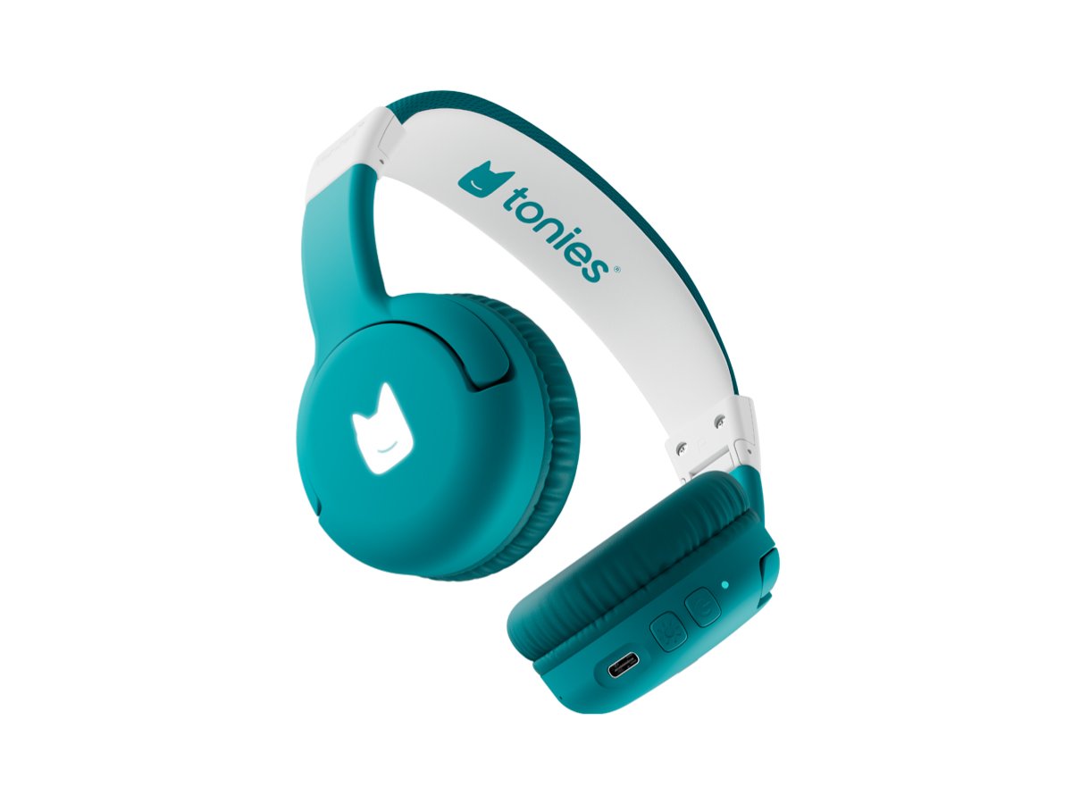 Tonies - Toniebox 2 Bluetooth Tropical Turquoise Foldable Kids Headphones