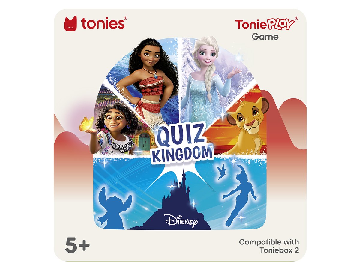 Tonies - Tonieplay Disney Quiz Kingdom English Toniebox 2 Games