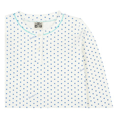 Bonton - Tudor Stars Jersey Pajama Set - No Sleep Club Collection | Blue
