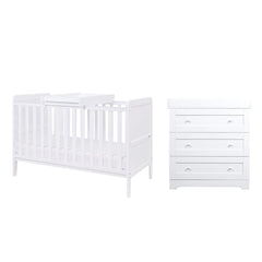 Tutti Bambini Rio 2pc Room Set - White-Nursery Sets-White- | Natural Baby Shower