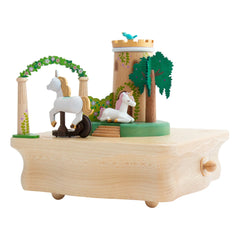 Wooderful Life - Unicorn Wooden Music Box