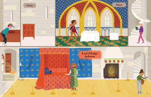 Usborne - Castle Sticker Book