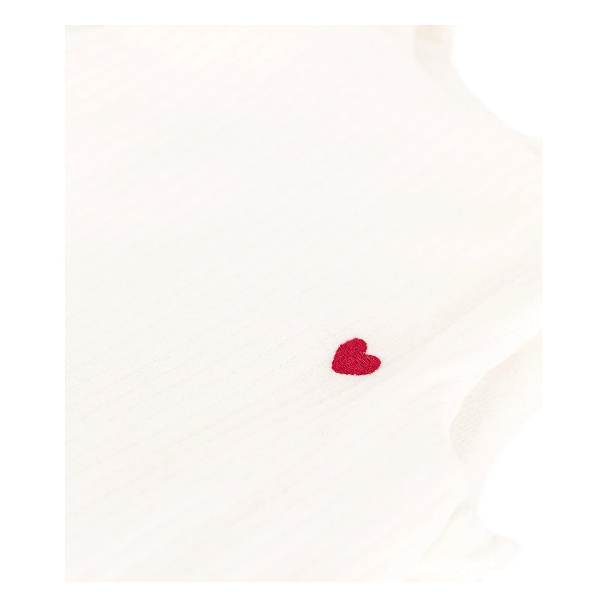 Petit Bateau - Warm Velvet Sleep Sack | White