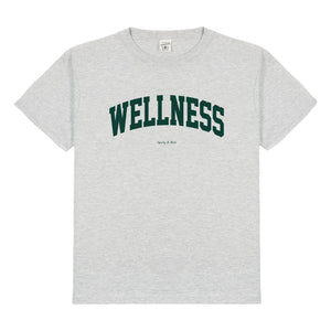Sporty & Rich - Wellness Ivy Tişört Geri dönüştürülmüş pamuk | Gri