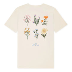 Les Deux - Wild Flower Cotton T-Shirt | White