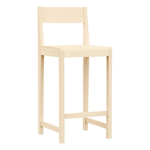 Frama - Light Colored Wooden Bar Stool