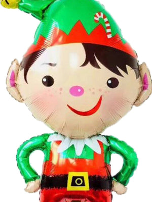 New Year - Christmas New Year Gnome Large 95CM Decorative Balloon