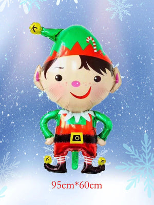 New Year - Christmas New Year Gnome Large 95CM Decorative Balloon