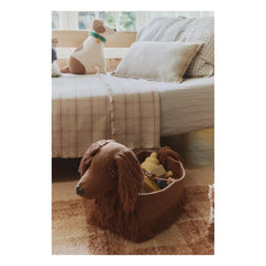 Lorena Canals - Poppy Storage Basket | Ecru