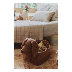 Lorena Canals - Poppy Storage Basket | Ecru