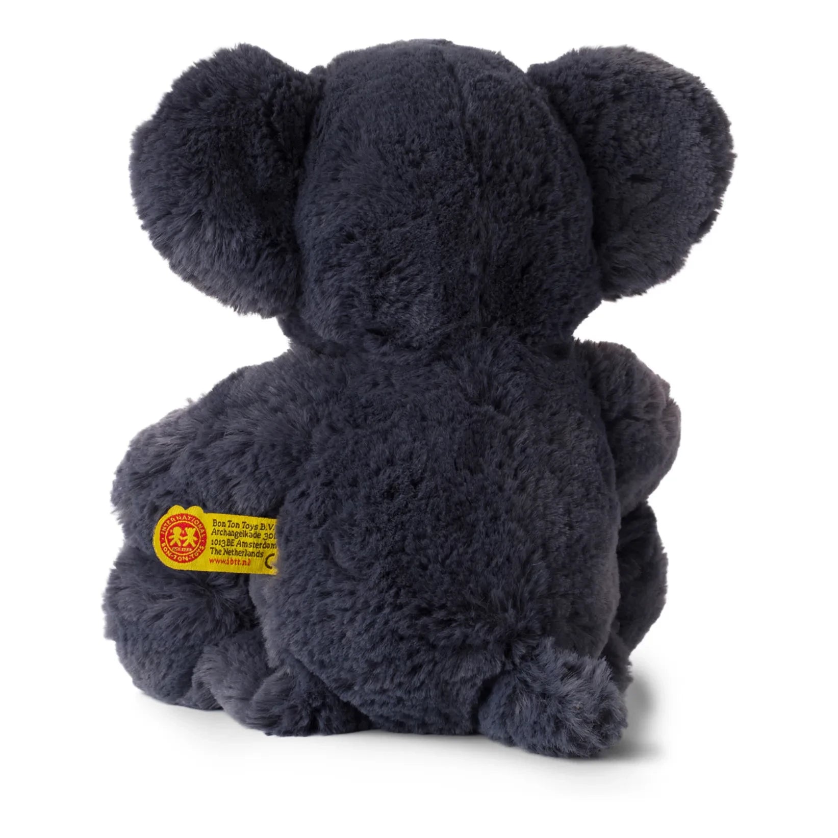 Bon Ton Toys - Elephant Plush | Charcoal Gray