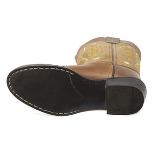 Bootstock - Yucca Leather Santiags | Brown