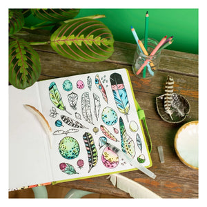 Moulin Roty - The Magic Watercolor Painting Book - Le jardin du Moulin