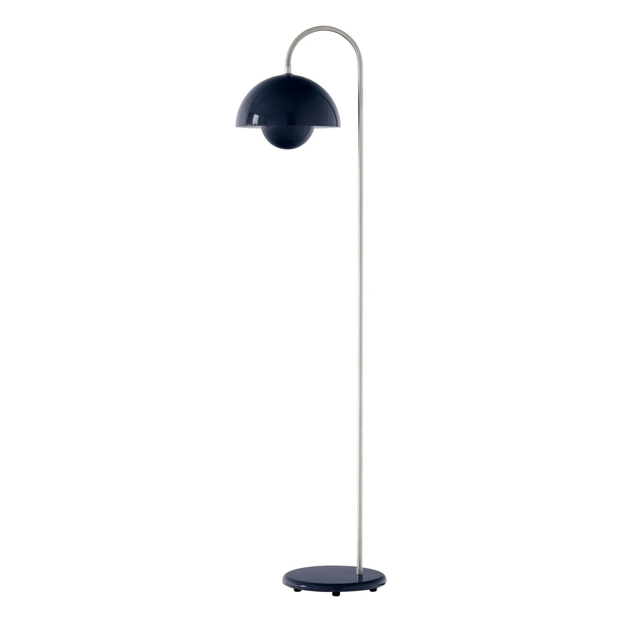 &Tradition - Flowerpot VP12 Floor Lamp, Verner Panton | Dark Blue