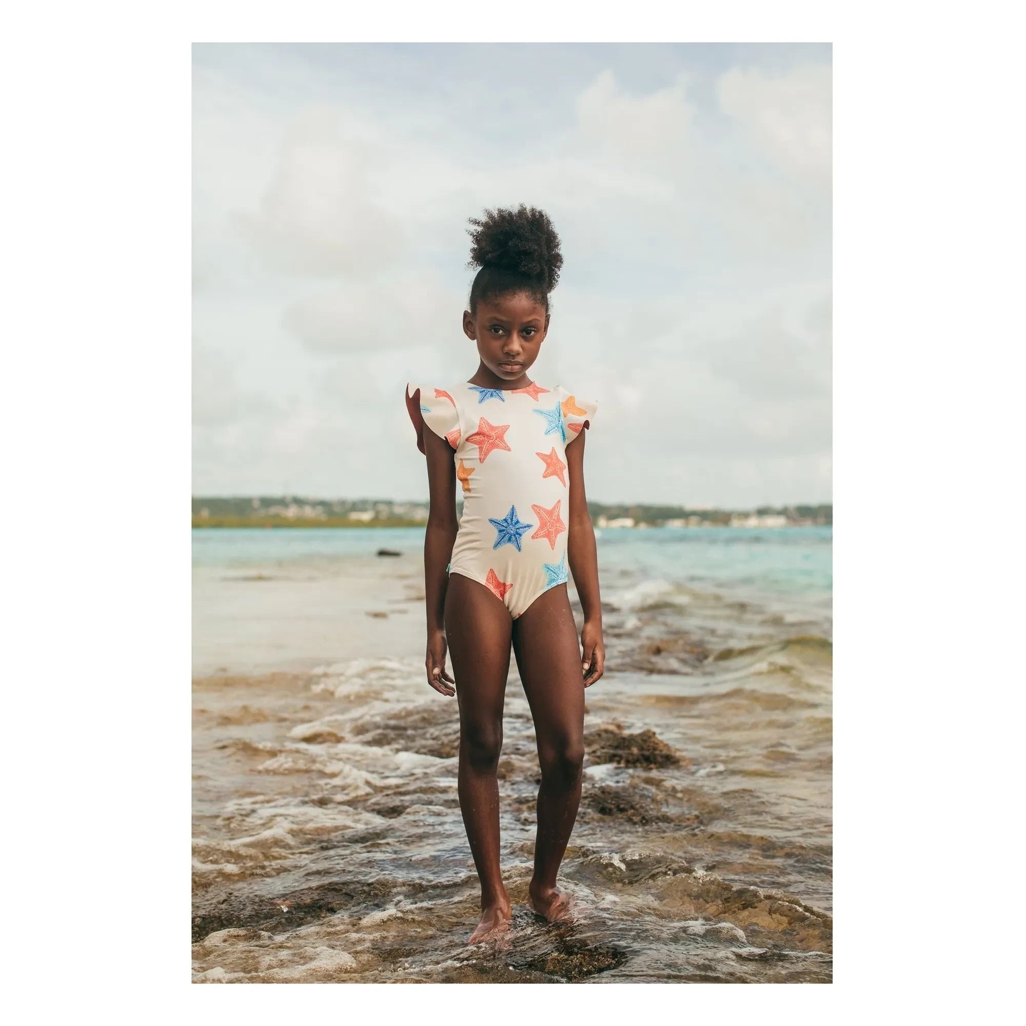 Pepita & Me - Dayana Etoiles Swimsuit | Ivory
