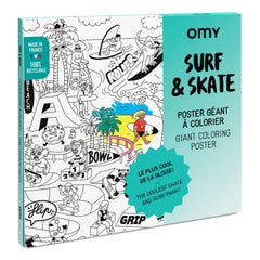 Omy - Painting Poster - Surf & Skate