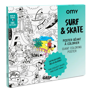 Omy - Painting Poster - Surf & Skate