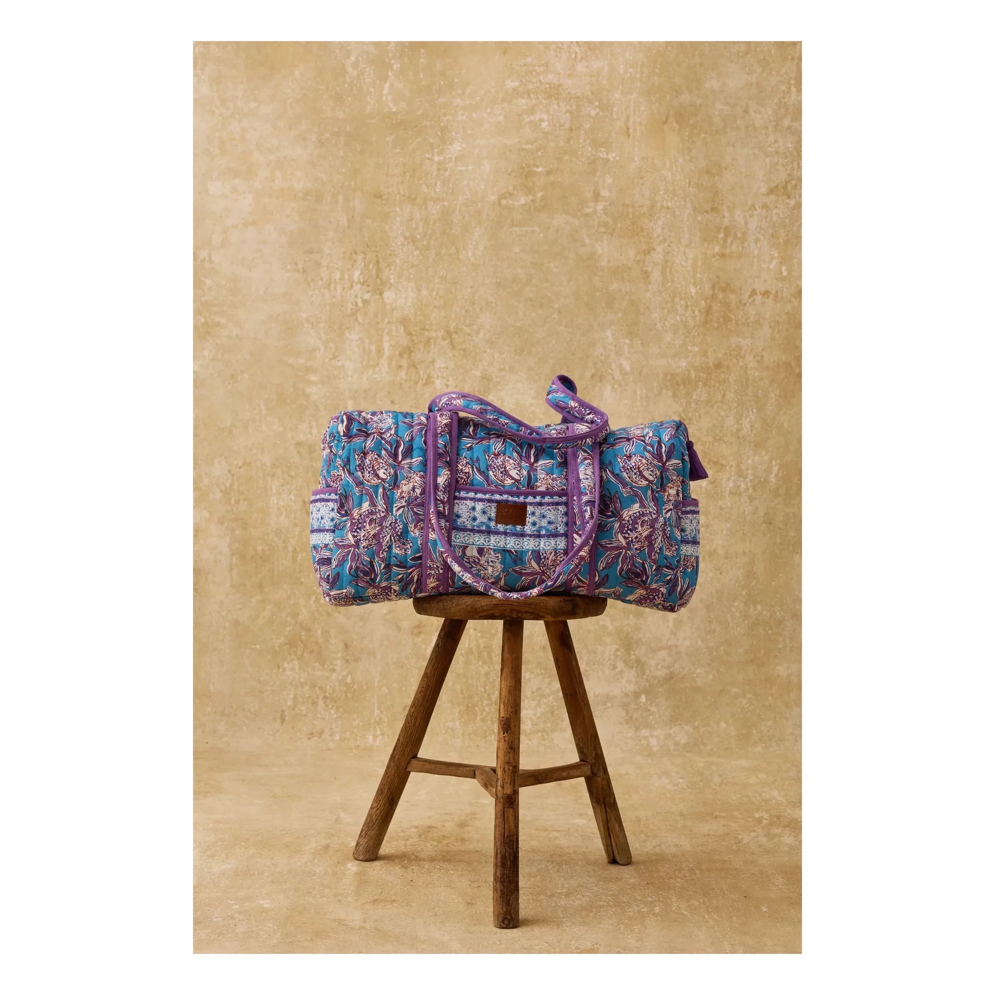 Louise Misha - 36h Bilbao Bag, Organic Cotton | Blue