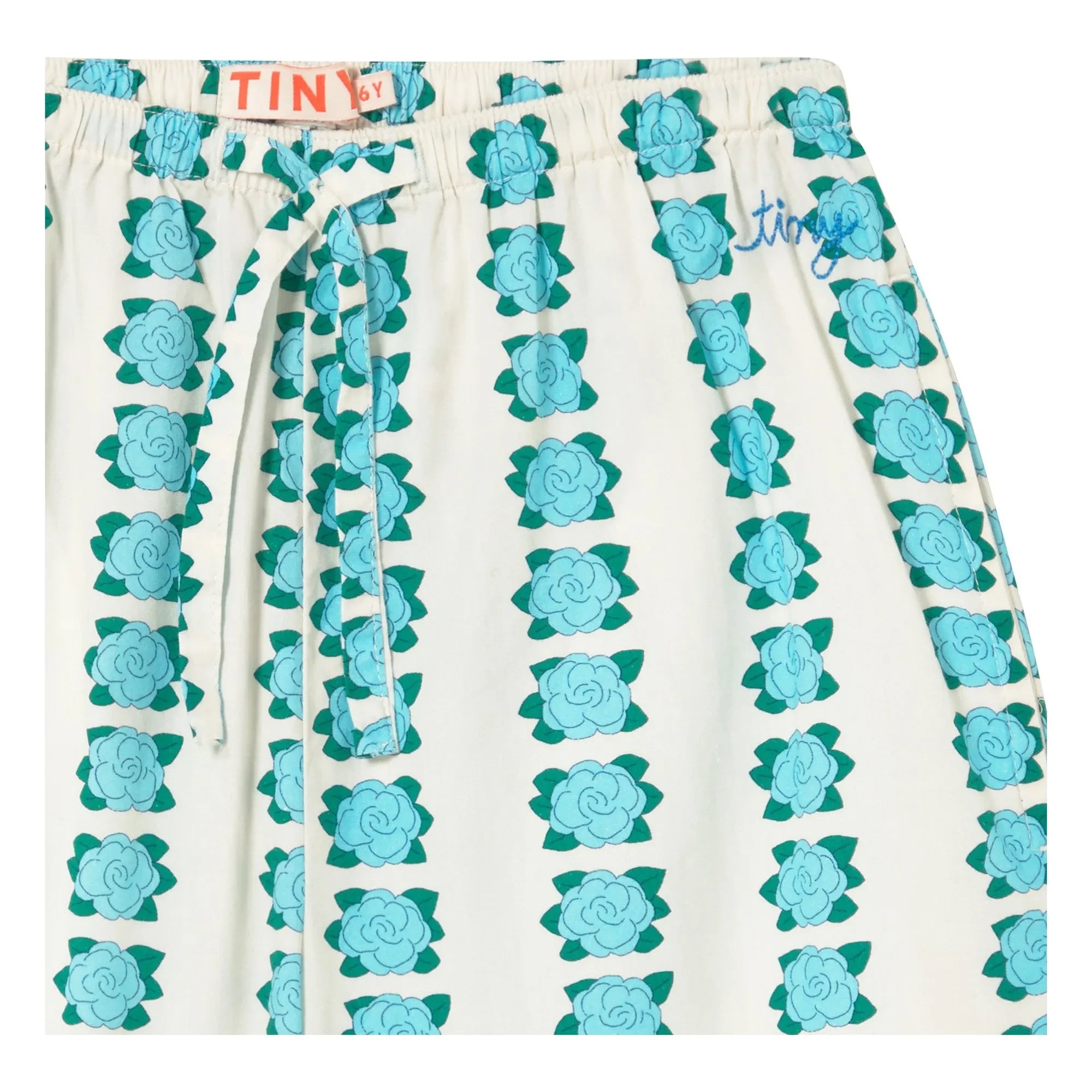 Tinycottons - Floral Patterned Pants | White