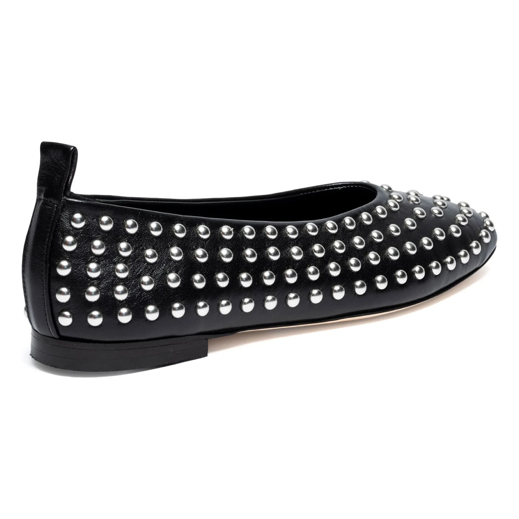Odare - Alba Nappa Leather Ballerinas | Black