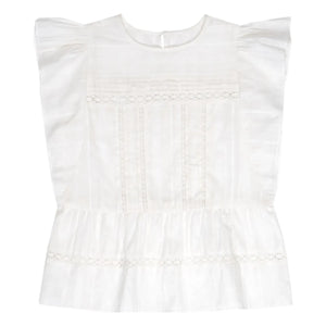 the new society - Corfu Blouse - Women's Collection | White