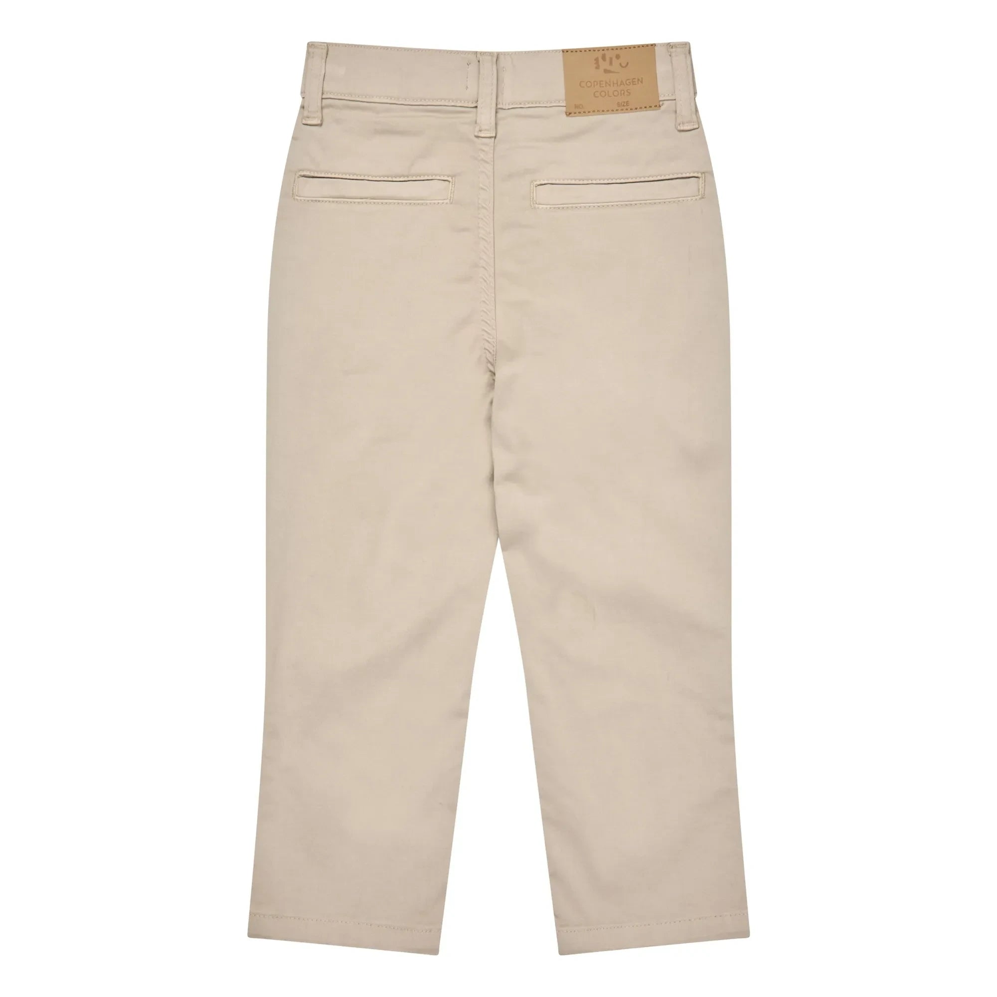 Copenhagen Colors - Organic Cotton Twill Chino Pants | Beige