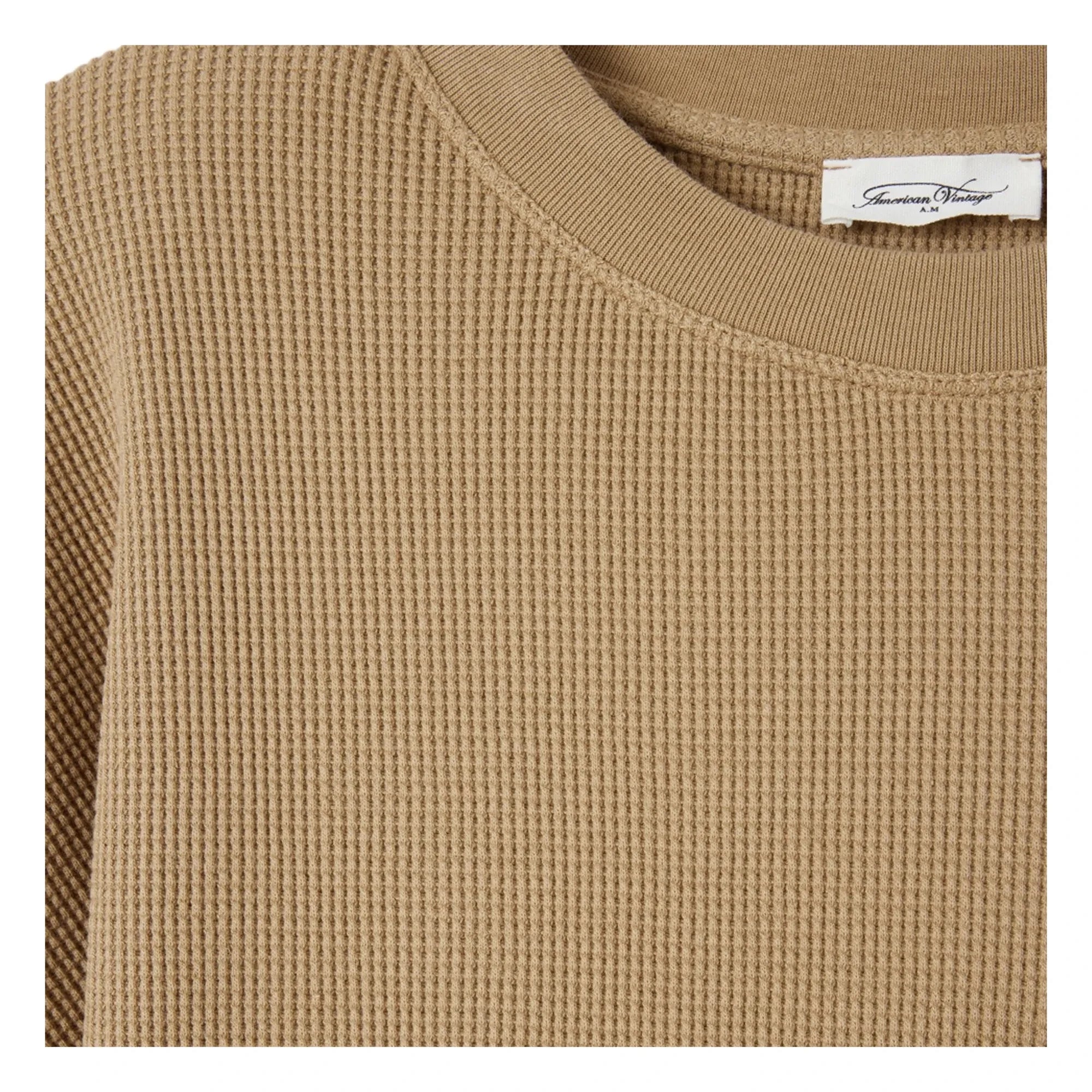 American Vintage - Ryvy Organic Cotton Sweatshirt | Beige