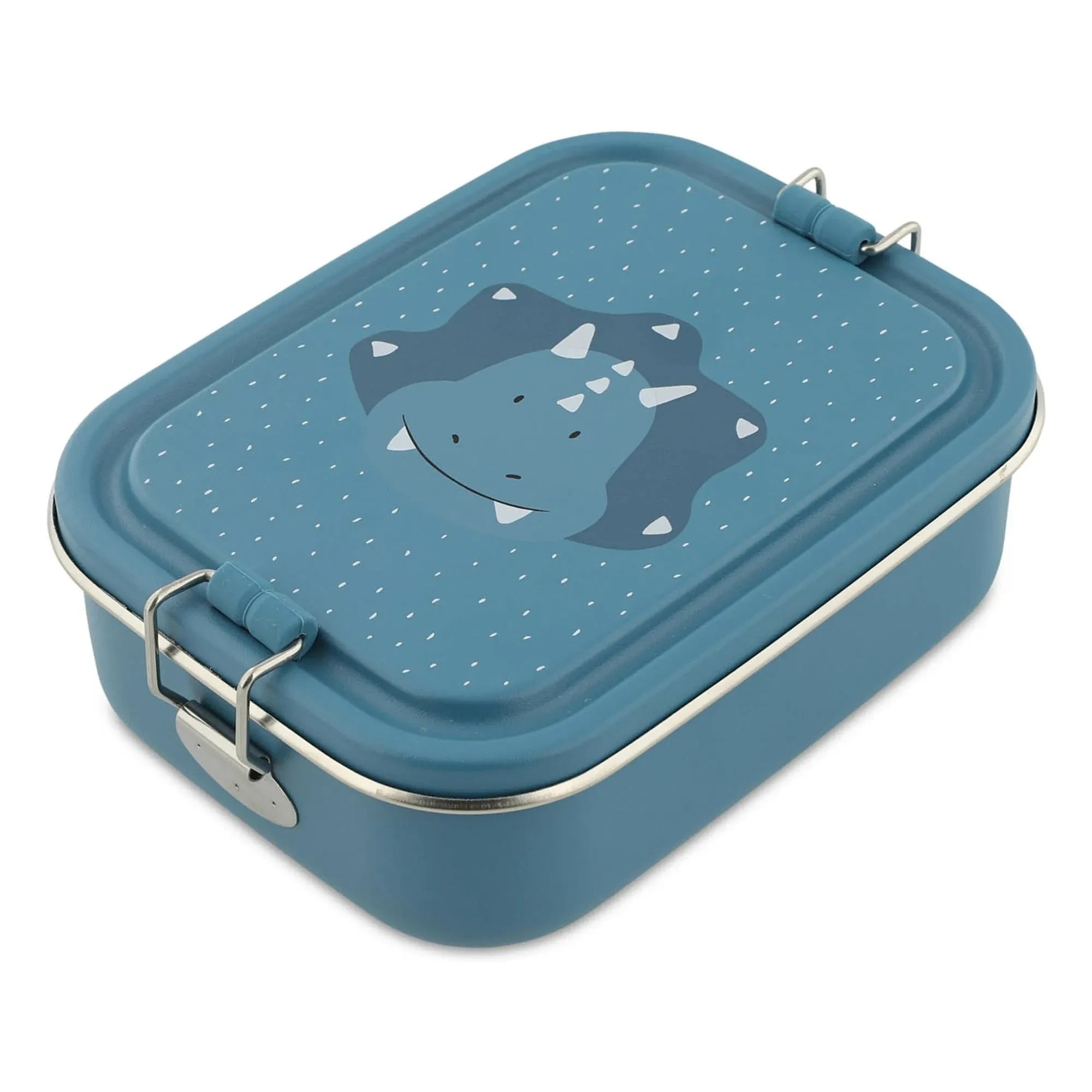 Trixie - Mr. Triceratops Small Lunch Box | Blue