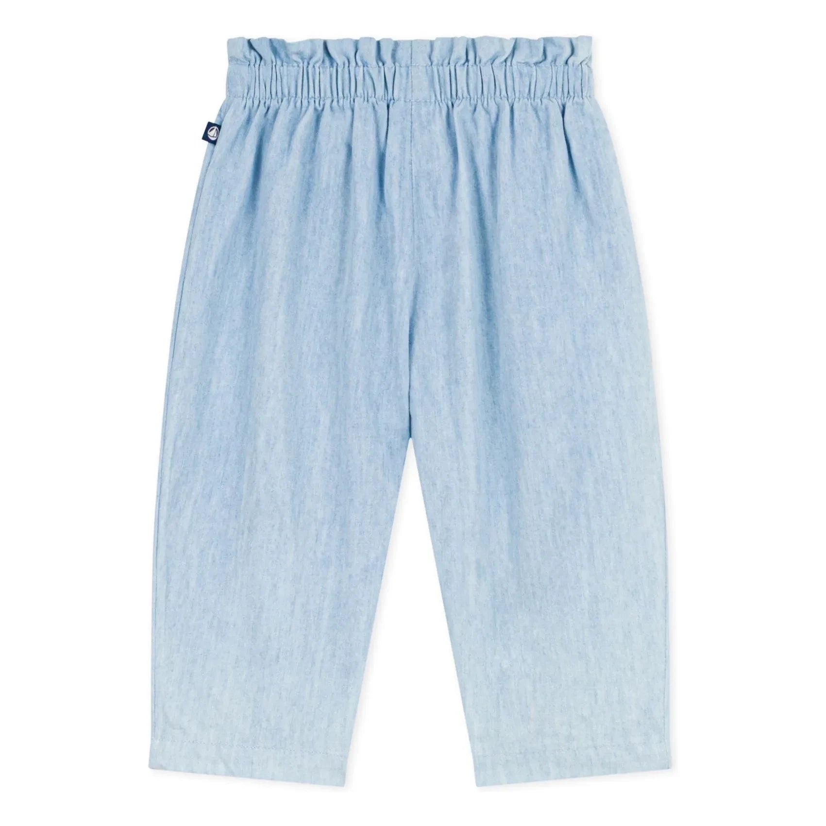 Petit Bateau - Linen Pants | Light Blue