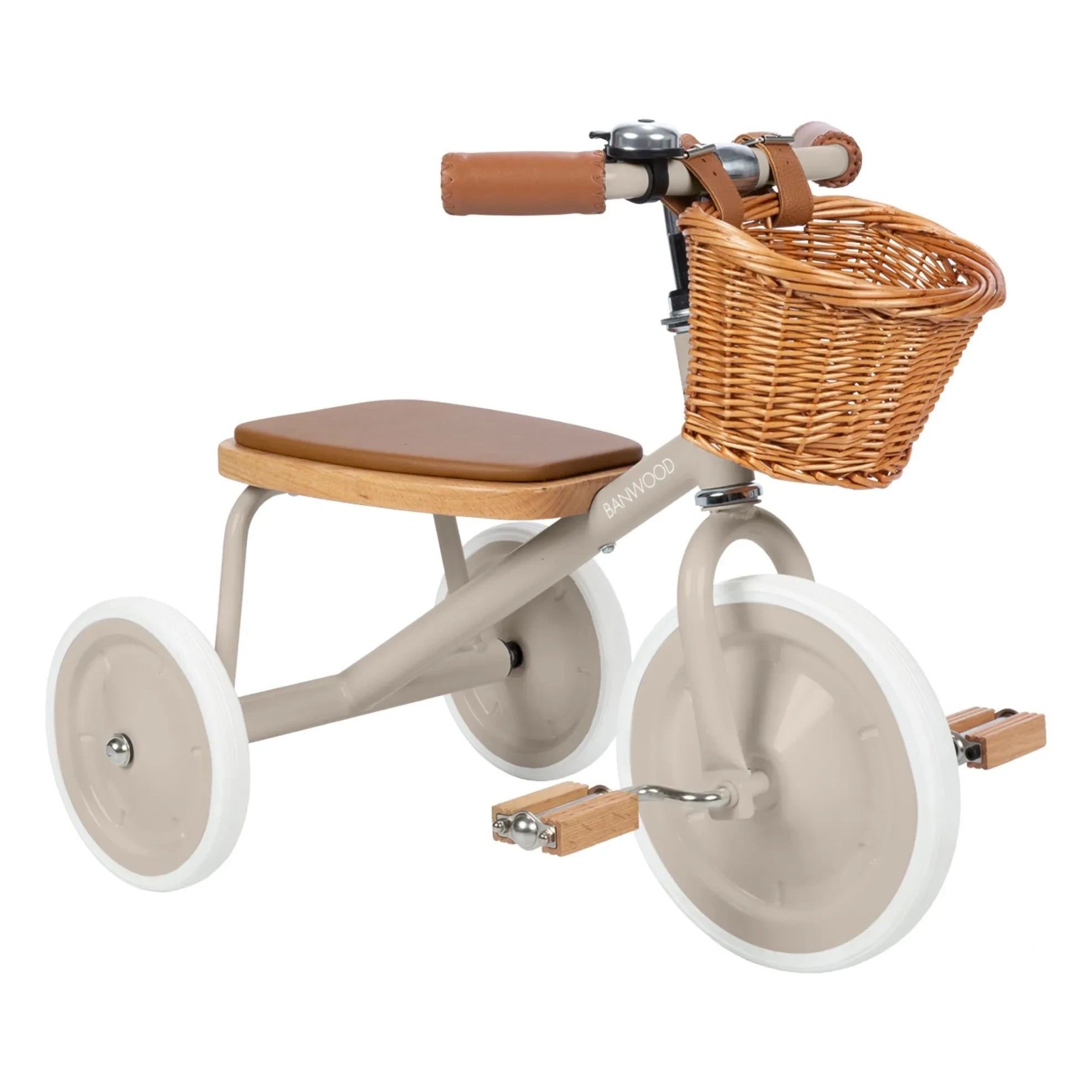 Banwood - Metal and Wooden Three-Weeler Bicycle | Beige
