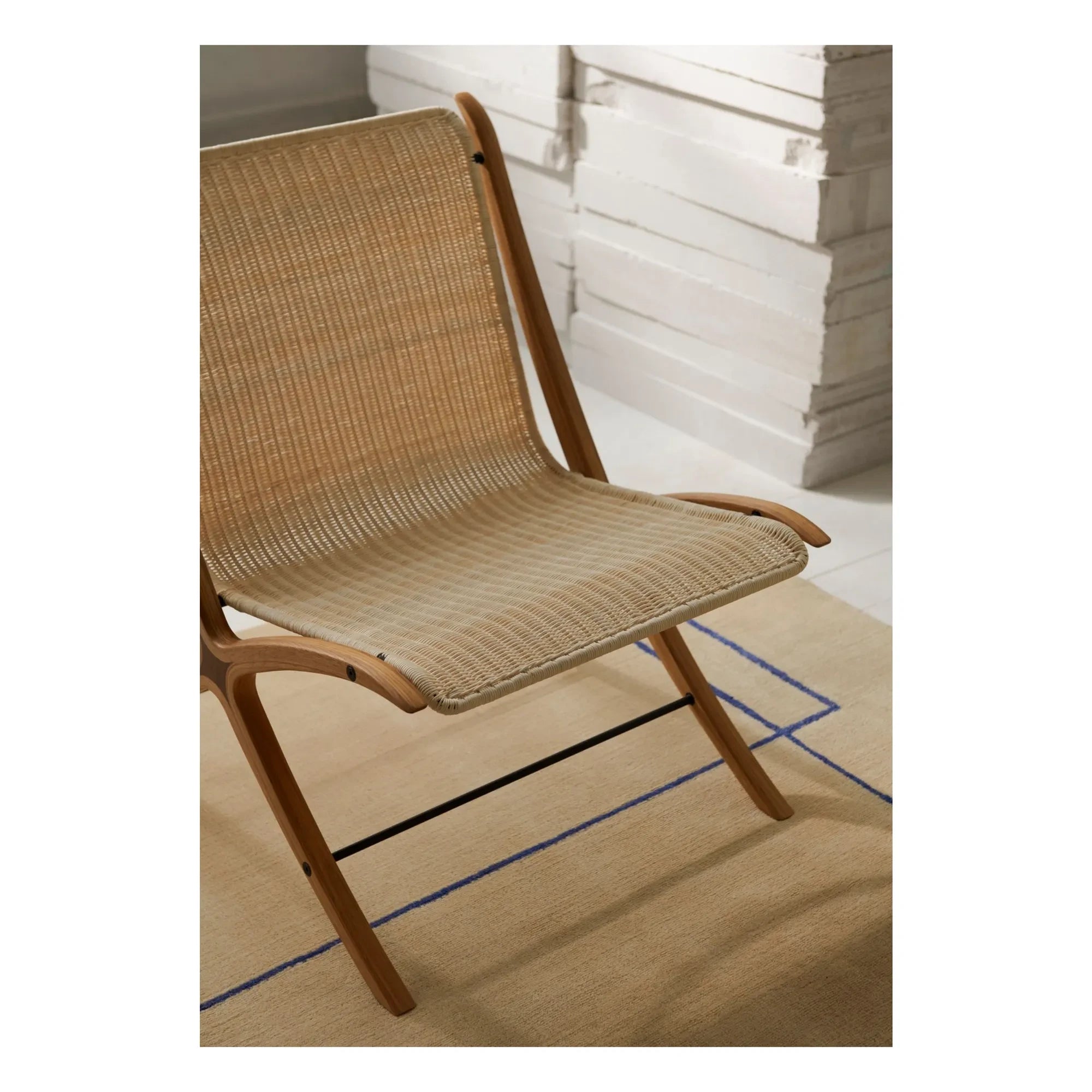 & Tradition - X HM10 Lounge Chair, Hvidt & Mølgaard | Natural