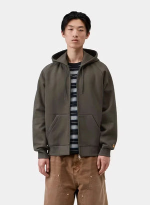 Carhartt WIP - Chase Fermuarlı Sweatshirt | Koyu gri