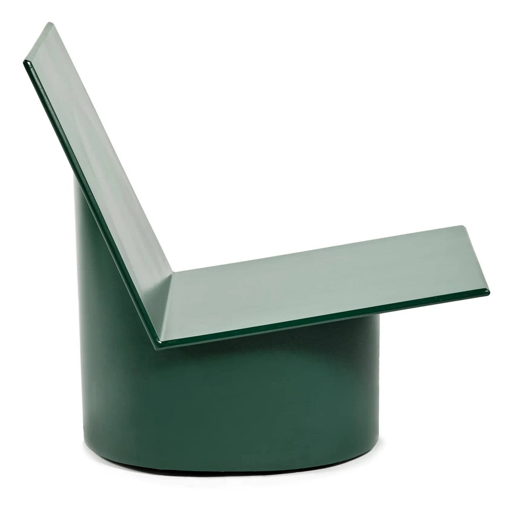 Serax - Valerie Cila Kaplamalı Çelik Easy Chair | Yeşil