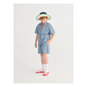 Bobo Choses - Striped Shorts | Blue