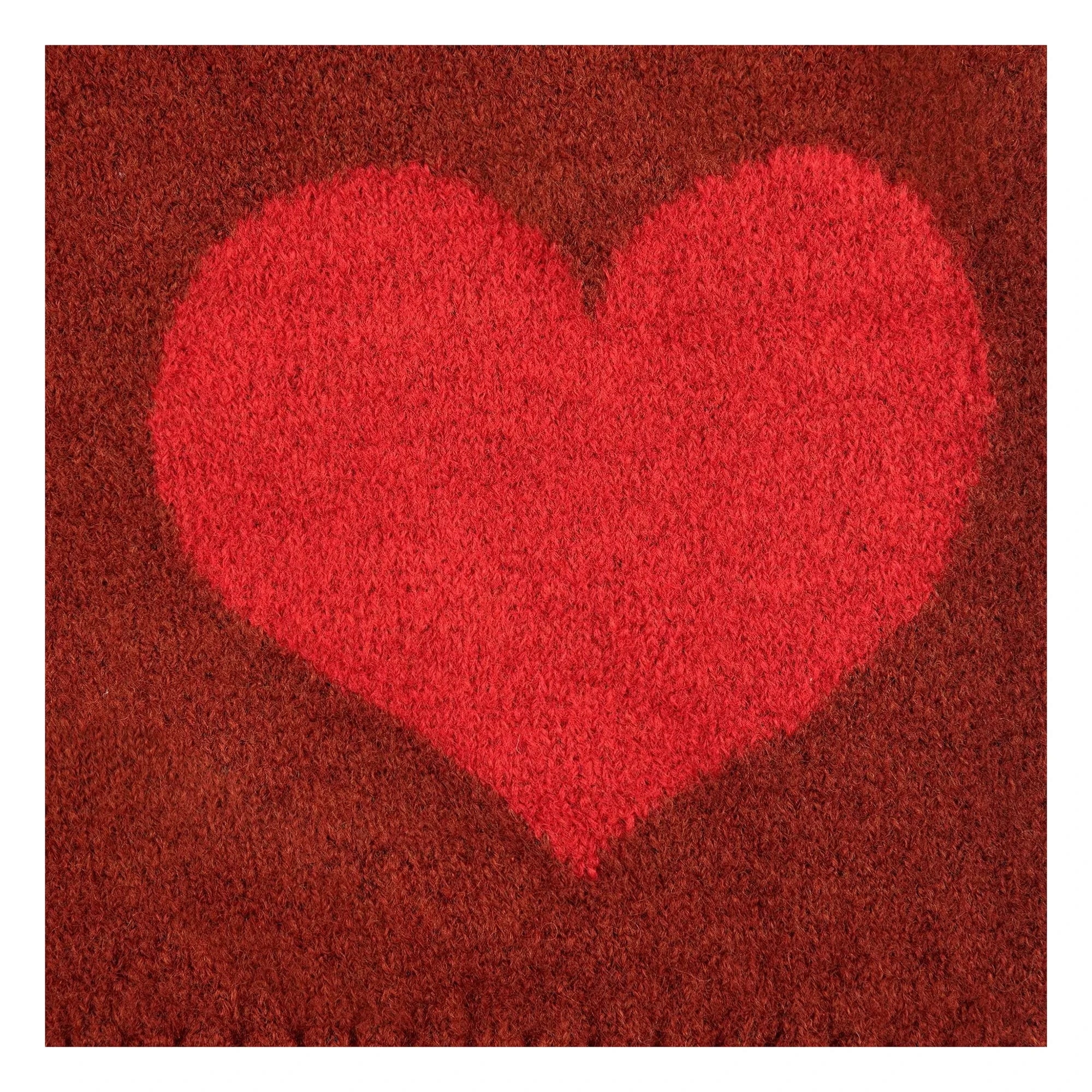 Bobo Choses - Wool Heart Sweater | Red