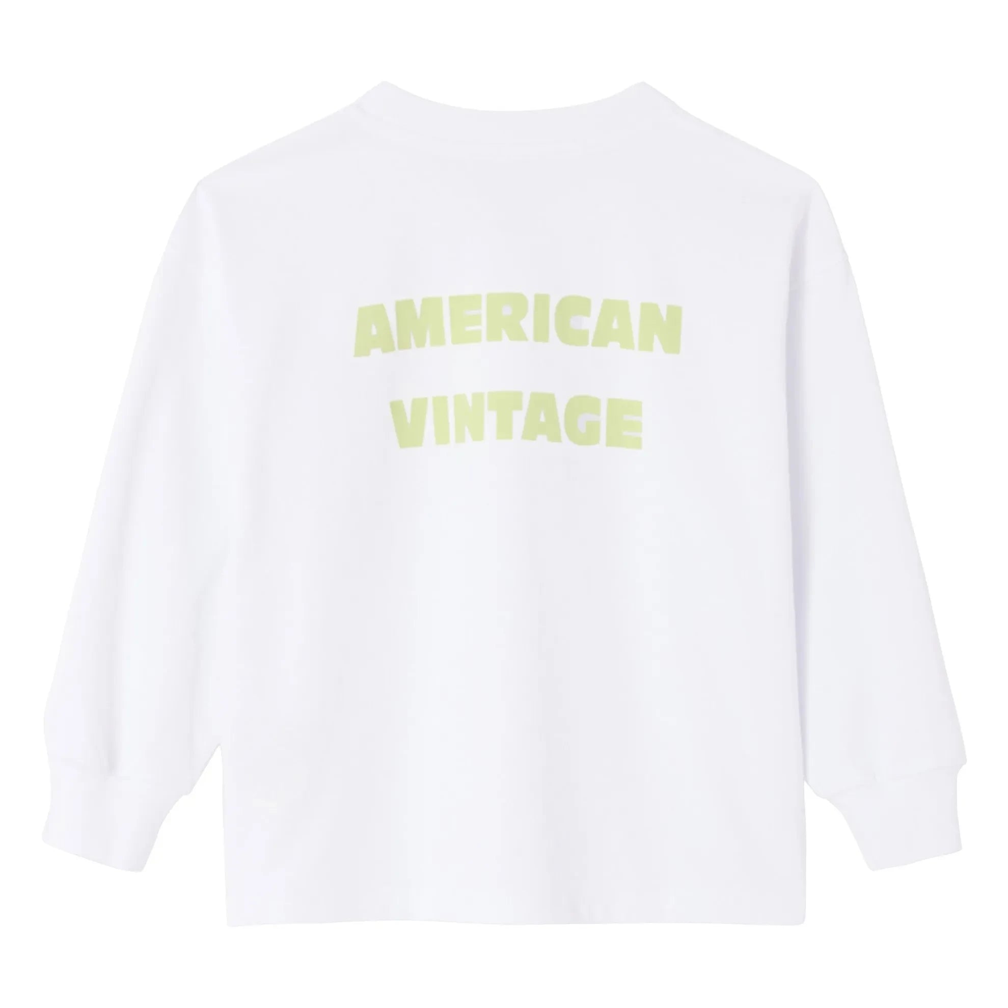 American Vintage - Fizvallay Long Sleeve T-Shirt | White