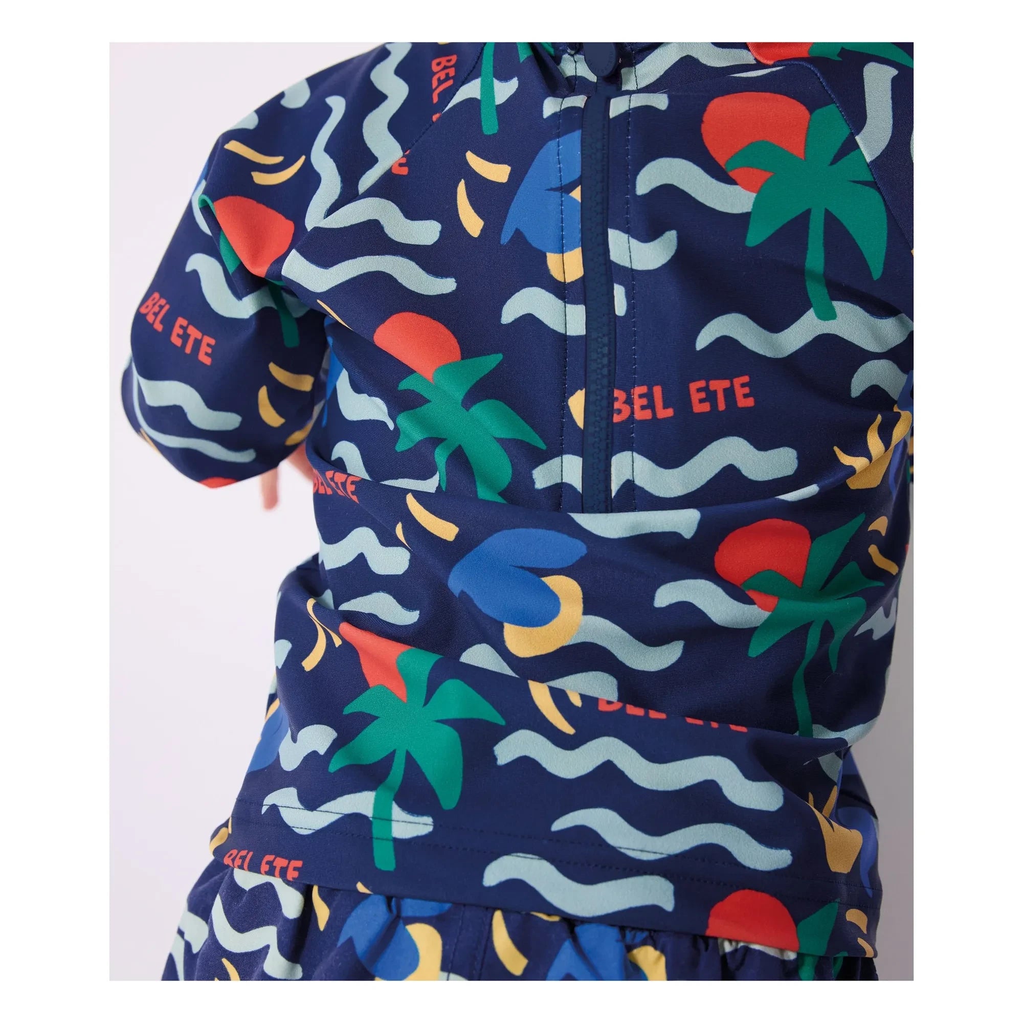 Petit Bateau - Bel Eté Bébé UV Protection Bath T-Shirt | Midnight blue