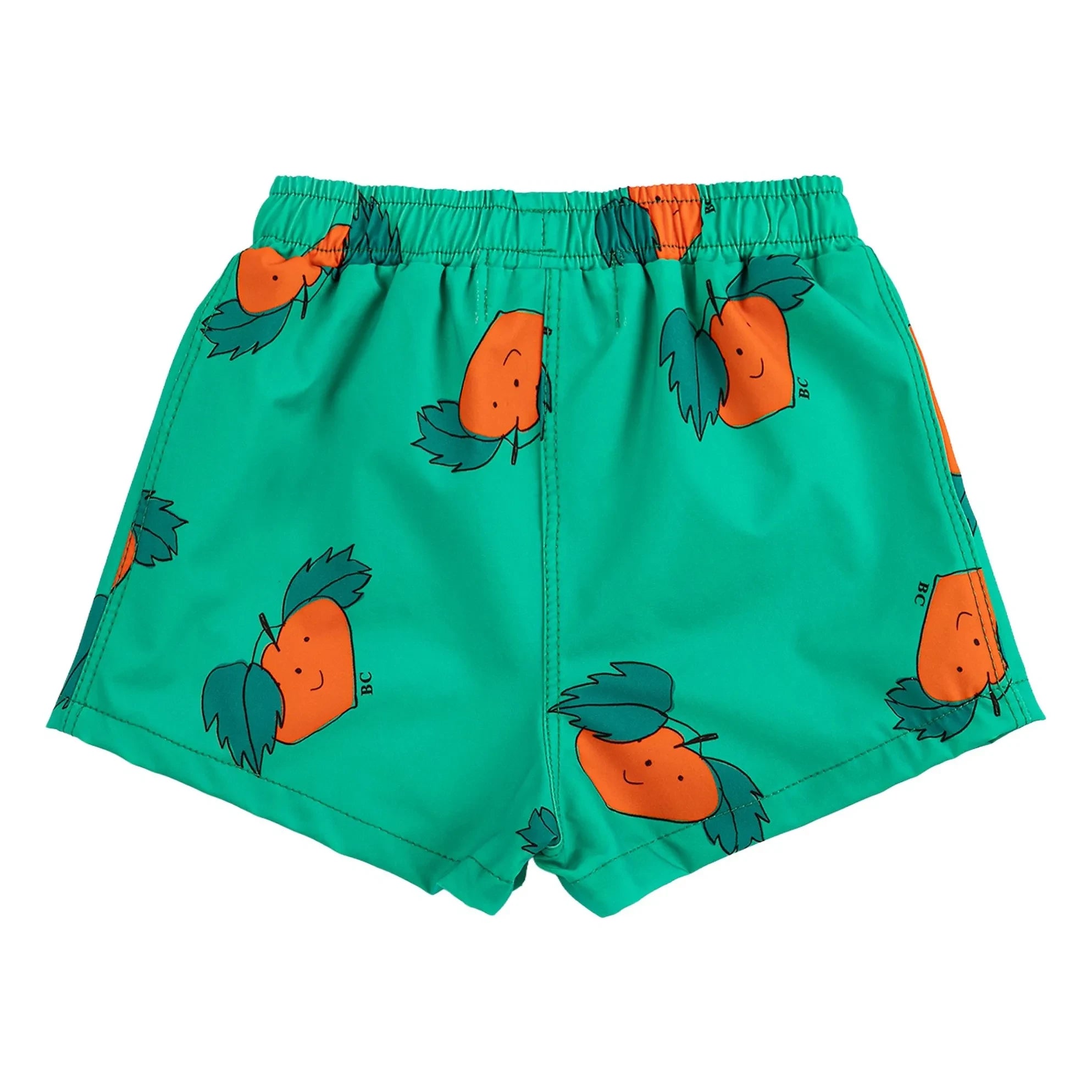Bobo Choses - Orange Baby Swim Shorts | Green