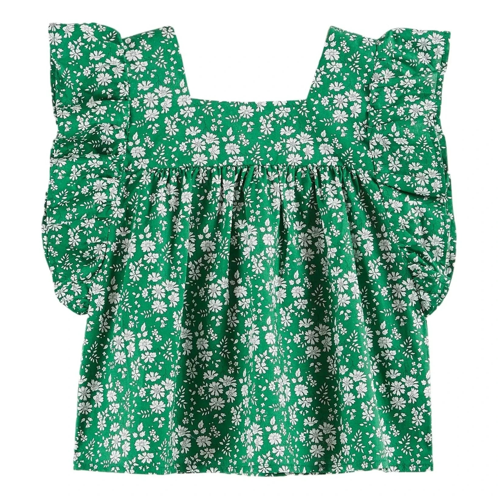 Emile et Ida - Liberty Blouse | Green