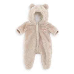 Corolle - Plush Bear Pilot Suit for Dolls - 12 inches | Beige